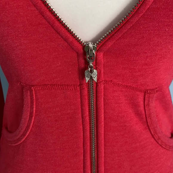 Victoria’s Secret Zip Up Angel Wing Sweater - Picture 2 of 5